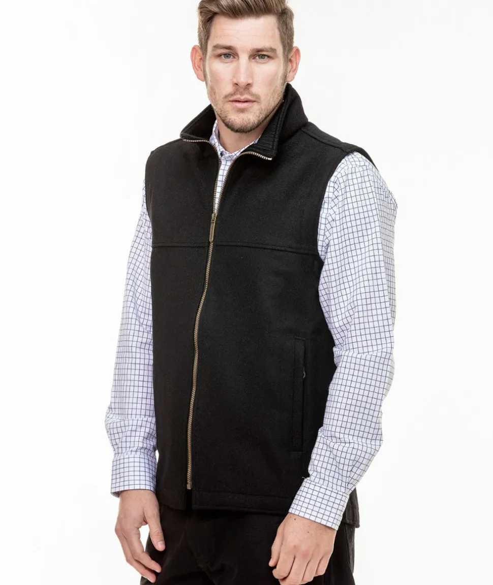 Men's Saddleback Wool Vest