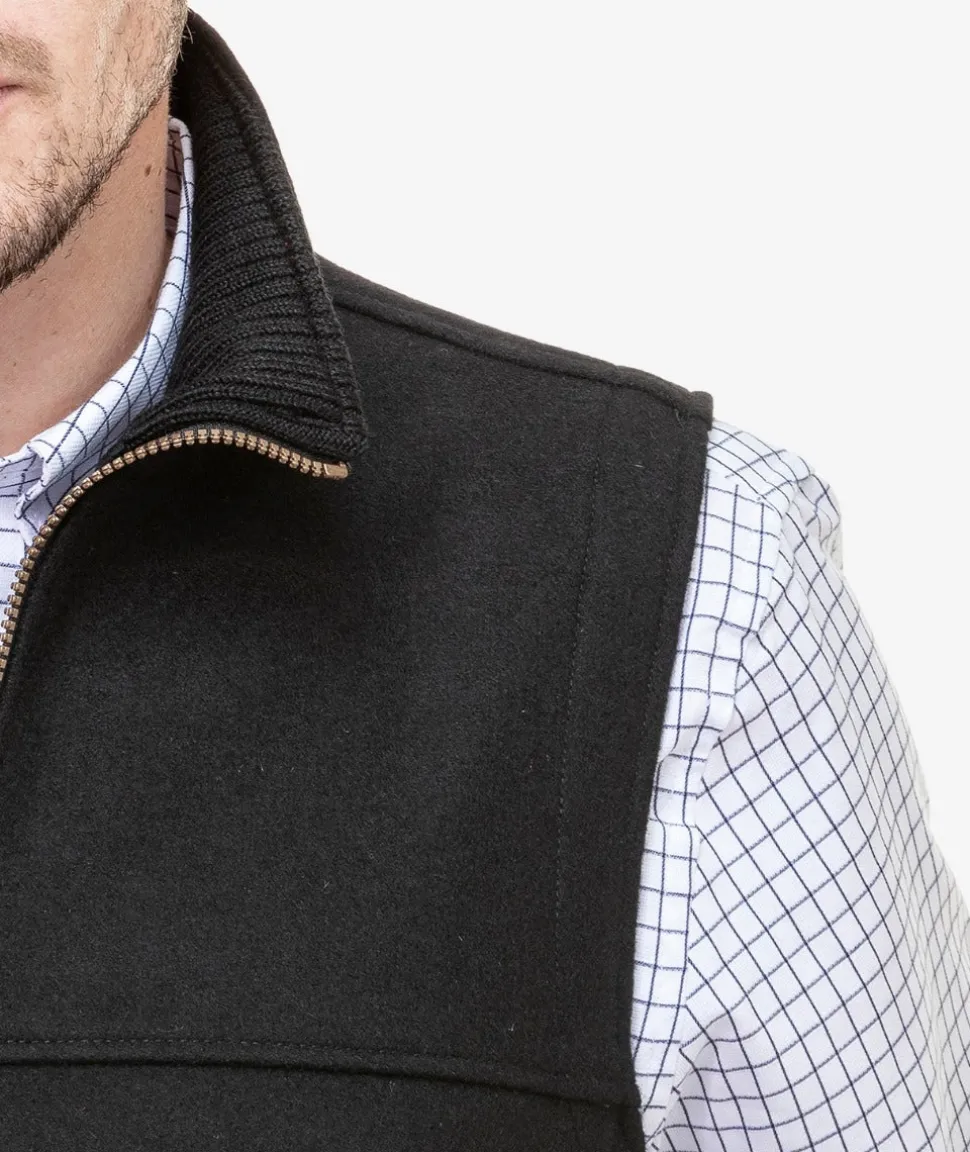 Men's Saddleback Wool Vest