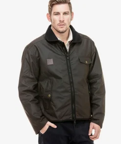 Men's Waimak Oilskin Jacket with Wool Lining