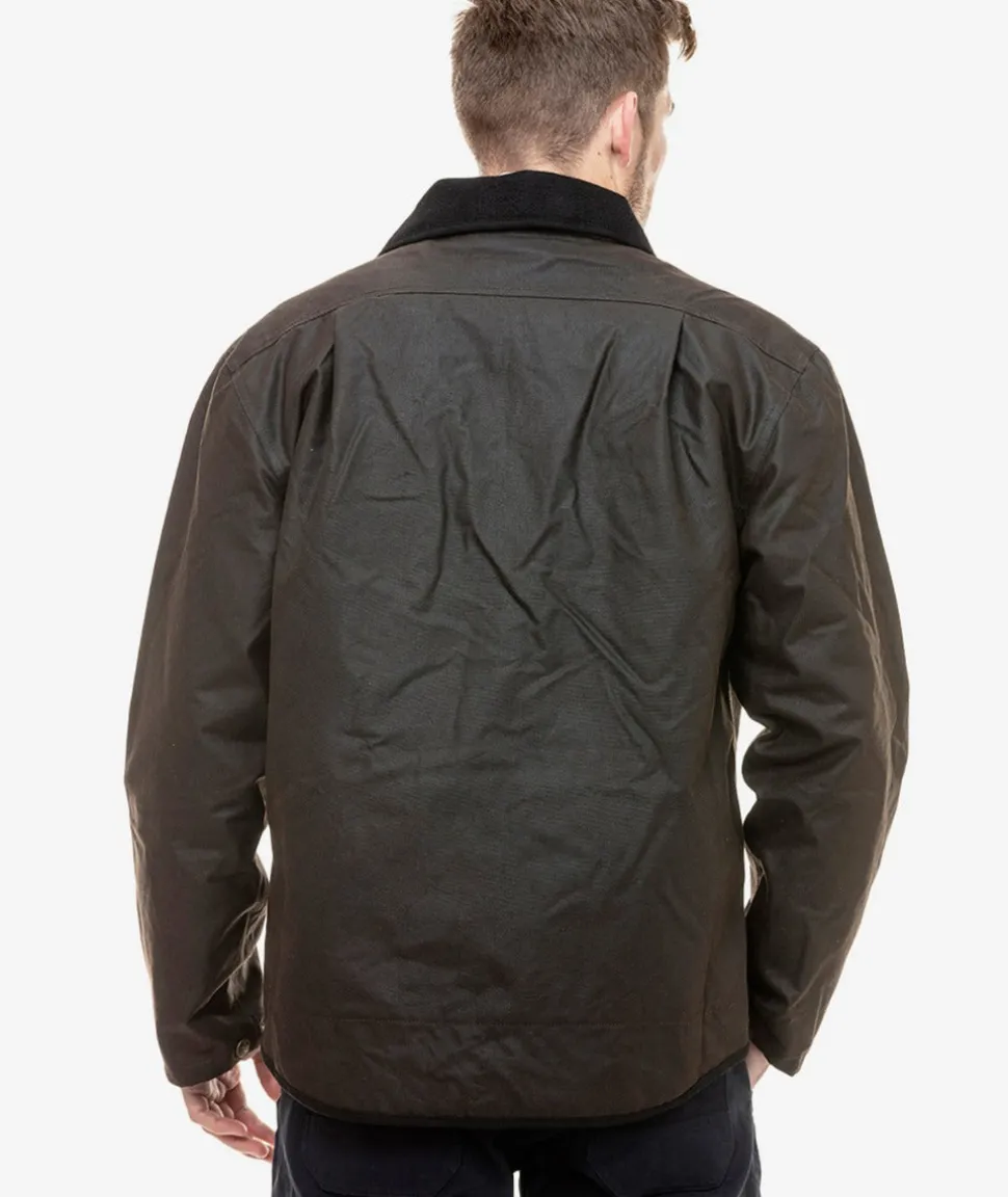 Men's Waimak Oilskin Jacket with Wool Lining