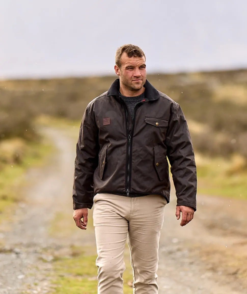 Men's Waimak Oilskin Jacket with Wool Lining