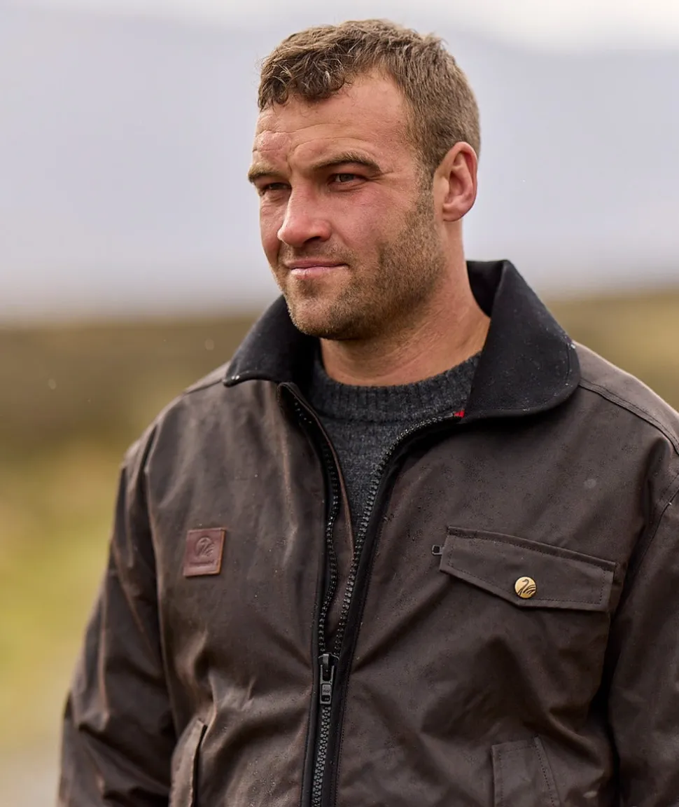 Men's Waimak Oilskin Jacket with Wool Lining