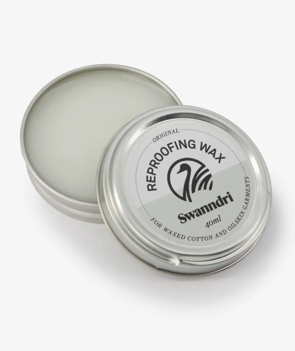 Wax Tin for Re-proofing Oilskin Vests and Jackets