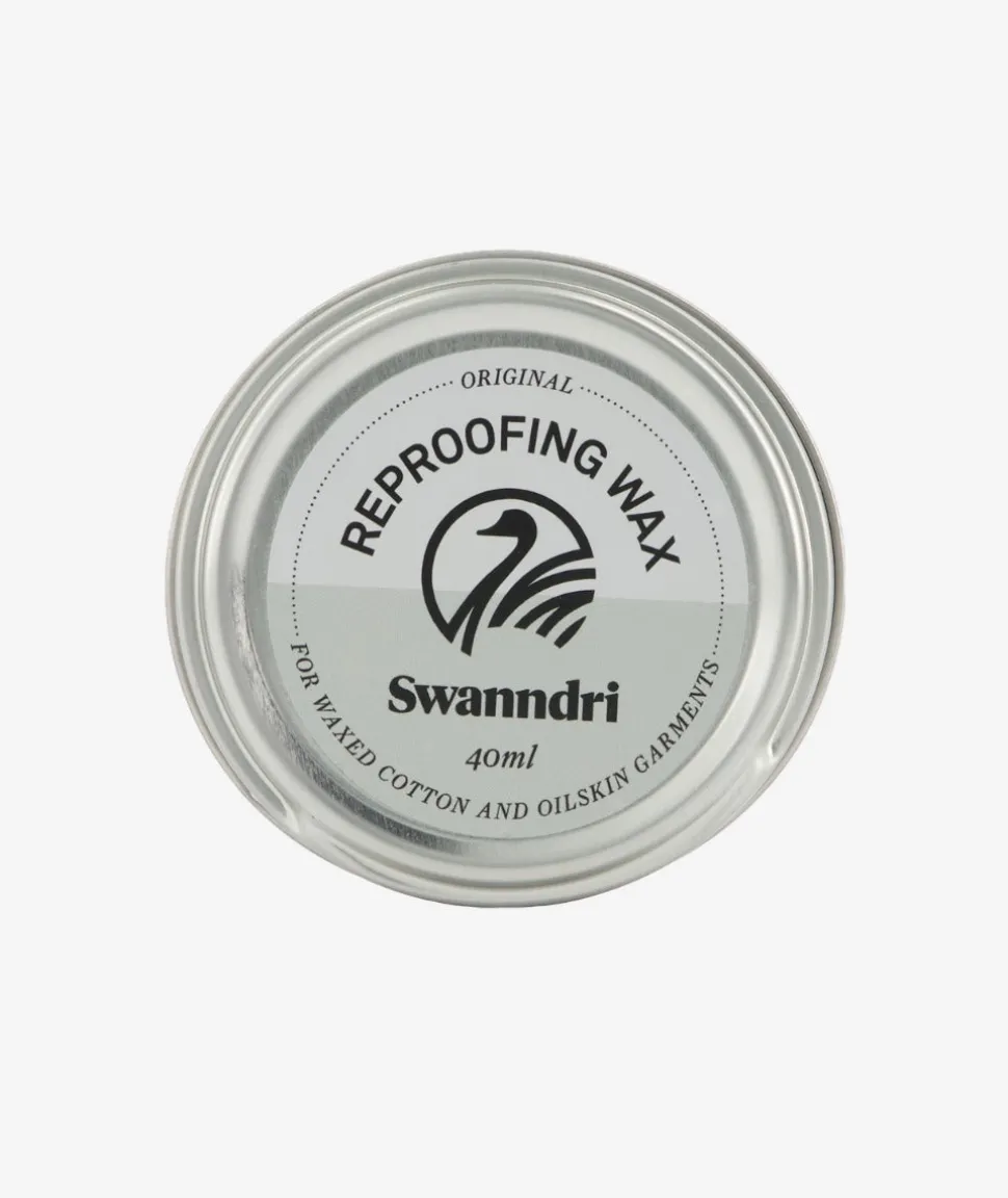 Wax Tin for Re-proofing Oilskin Vests and Jackets