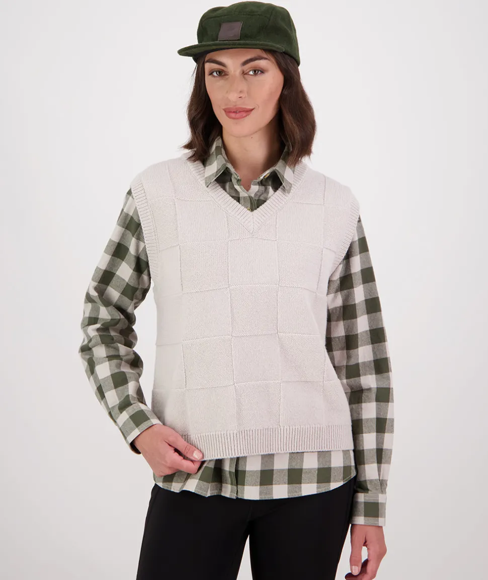 Women's Chicago Check Vest