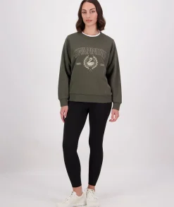 Women's Ivy Embroidered Crew