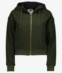 Women's Kentwood Cropped Wool Hoodie