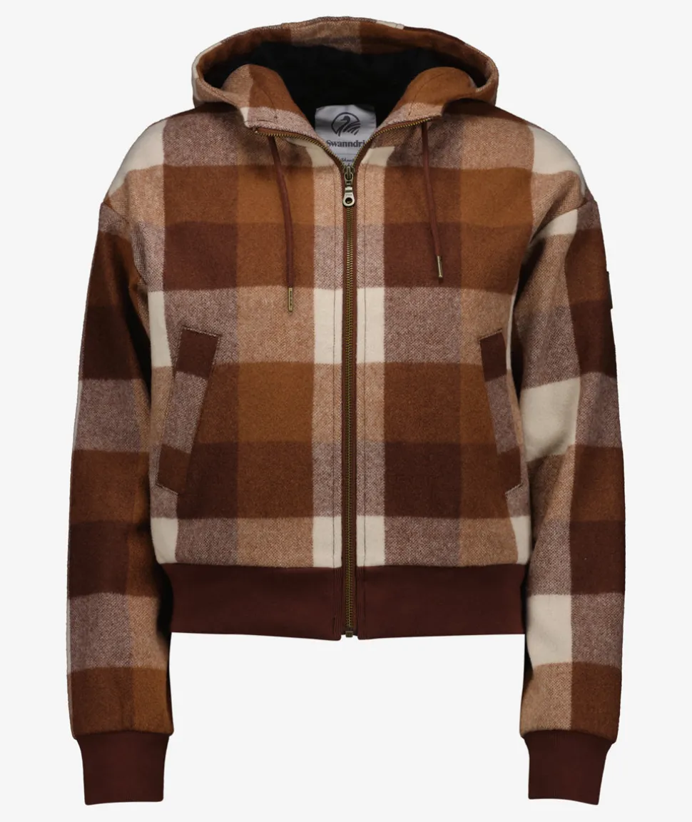 Women's Kentwood Cropped Wool Hoodie