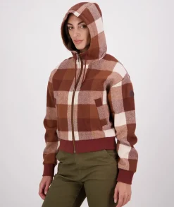 Women's Kentwood Cropped Wool Hoodie
