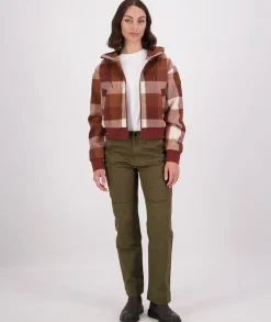 Women's Kentwood Cropped Wool Hoodie