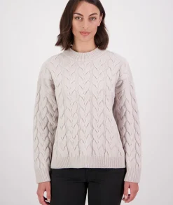 Women's Kinsley Cable Knit Crew