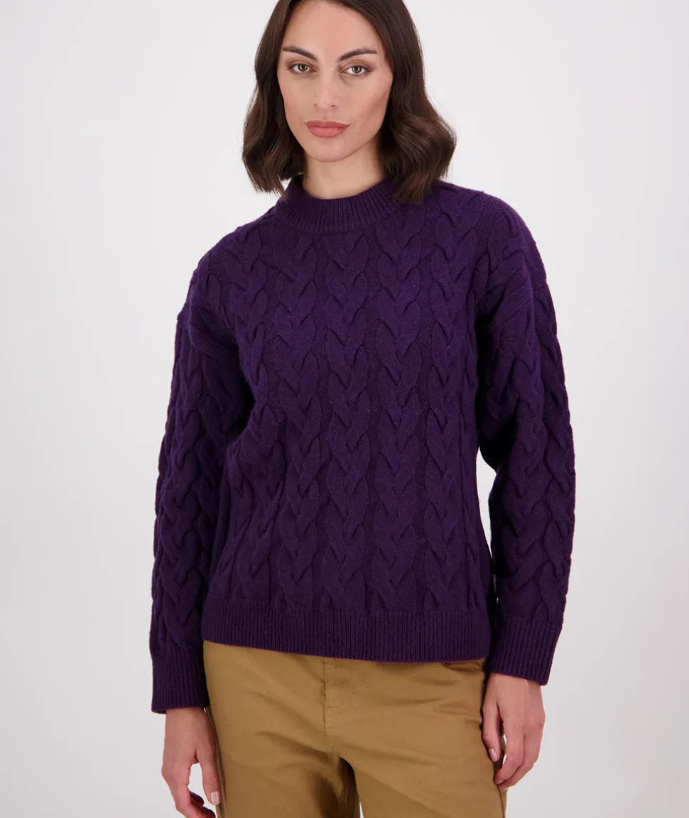Women's Kinsley Cable Knit Crew