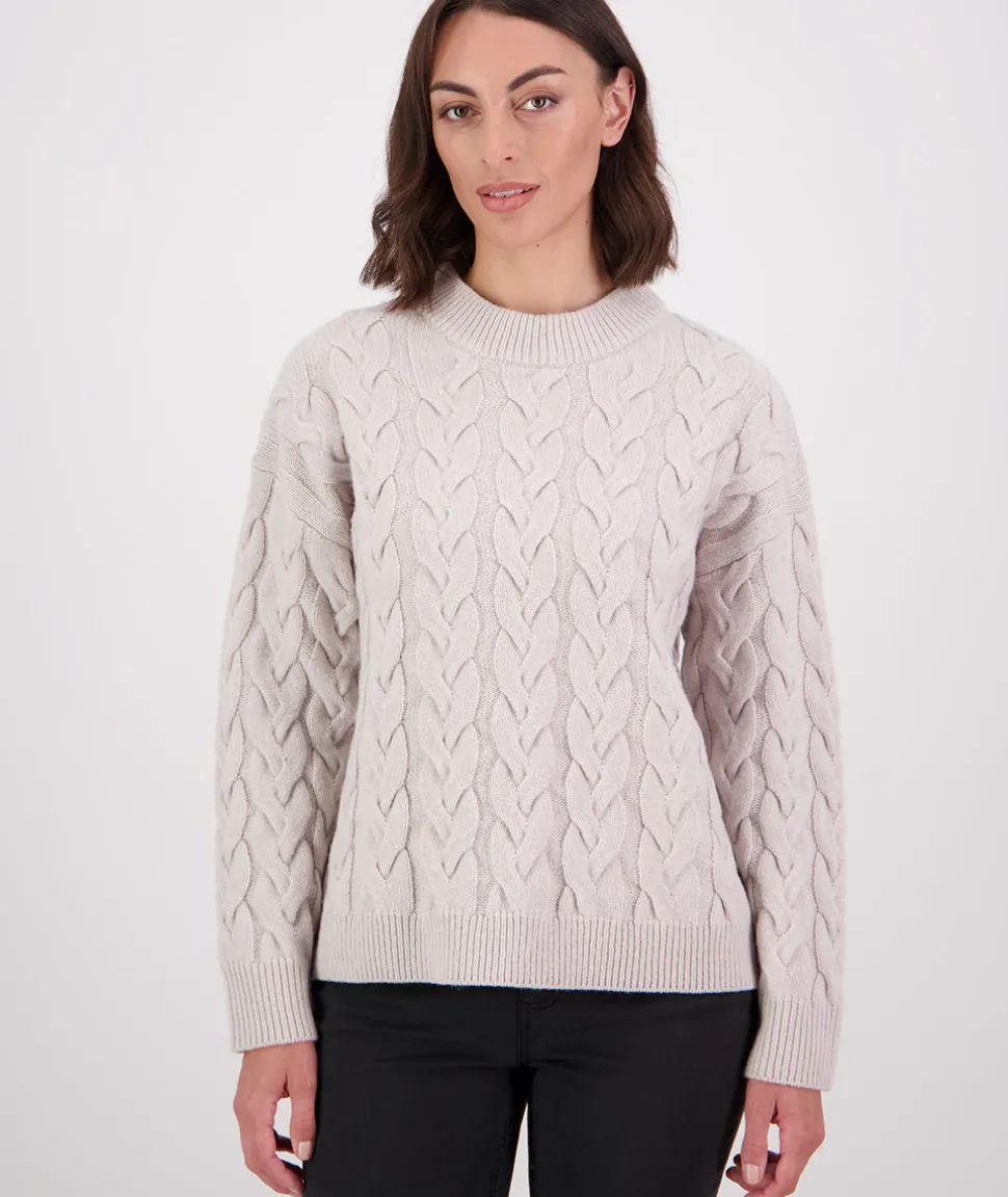 Women's Kinsley Cable Knit Crew