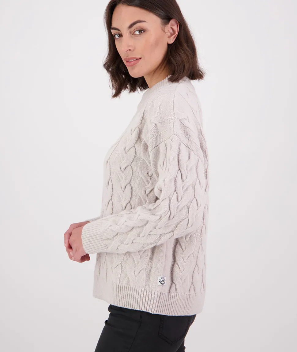 Women's Kinsley Cable Knit Crew