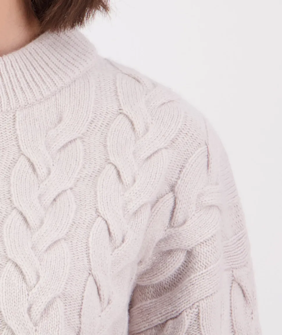 Women's Kinsley Cable Knit Crew