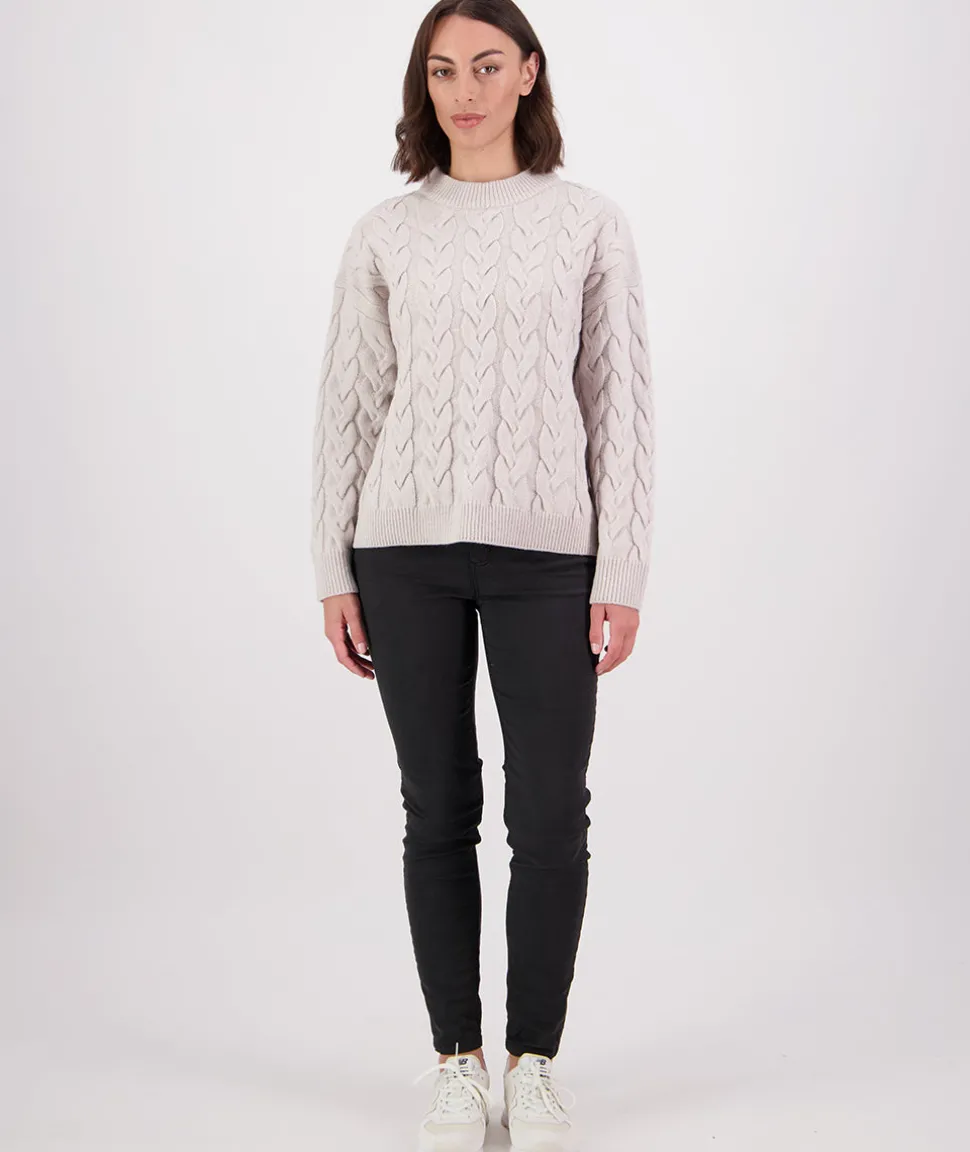 Women's Kinsley Cable Knit Crew
