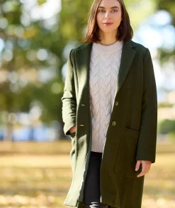 Women's Monarch Wool Coat