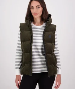 Women's Summit Corduroy Insulated Vest