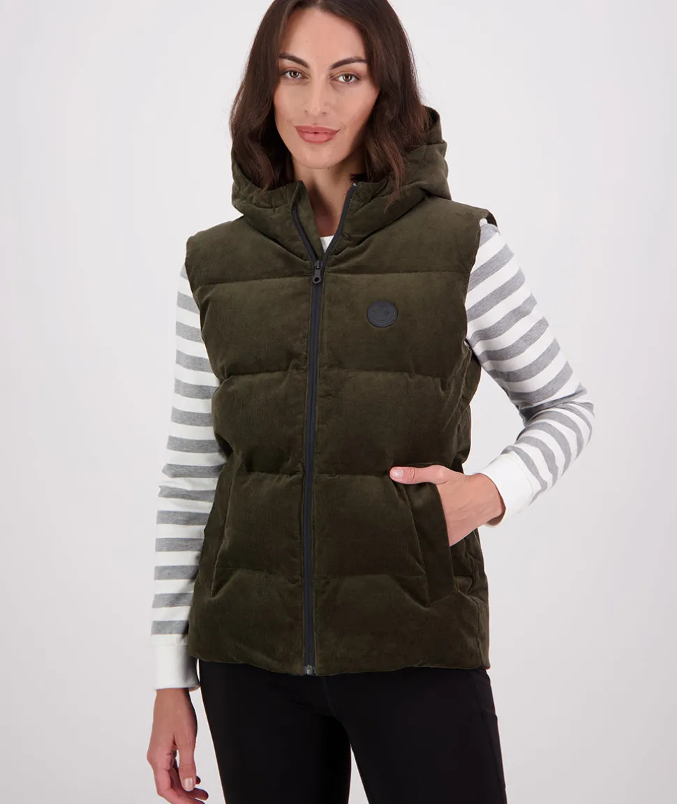 Women's Summit Corduroy Insulated Vest
