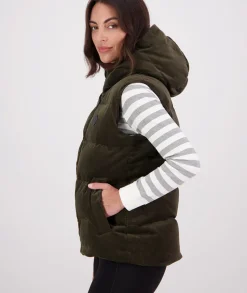 Women's Summit Corduroy Insulated Vest