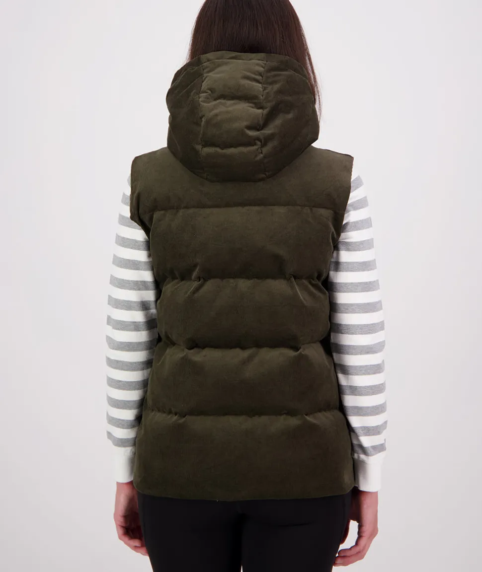 Women's Summit Corduroy Insulated Vest